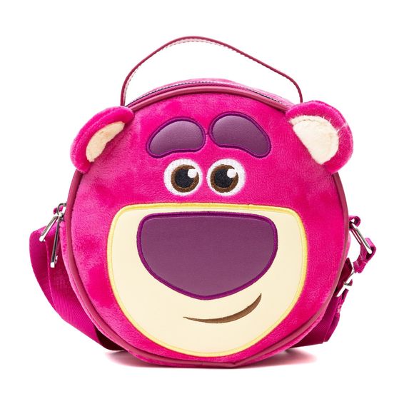 Disney Vegan Leather Round Crossbody Bag With Adjustable Straps, Pixar, Toy :O - Picture 1 of 6